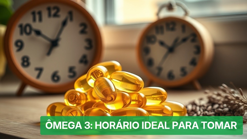 Ômega 3: Horário Ideal para Tomar [Atualizado 2026] — Nutricionando