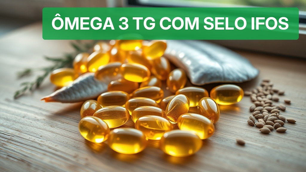 Ômega 3 TG com Selo IFOS [Qualidade 2026] — Nutricionando