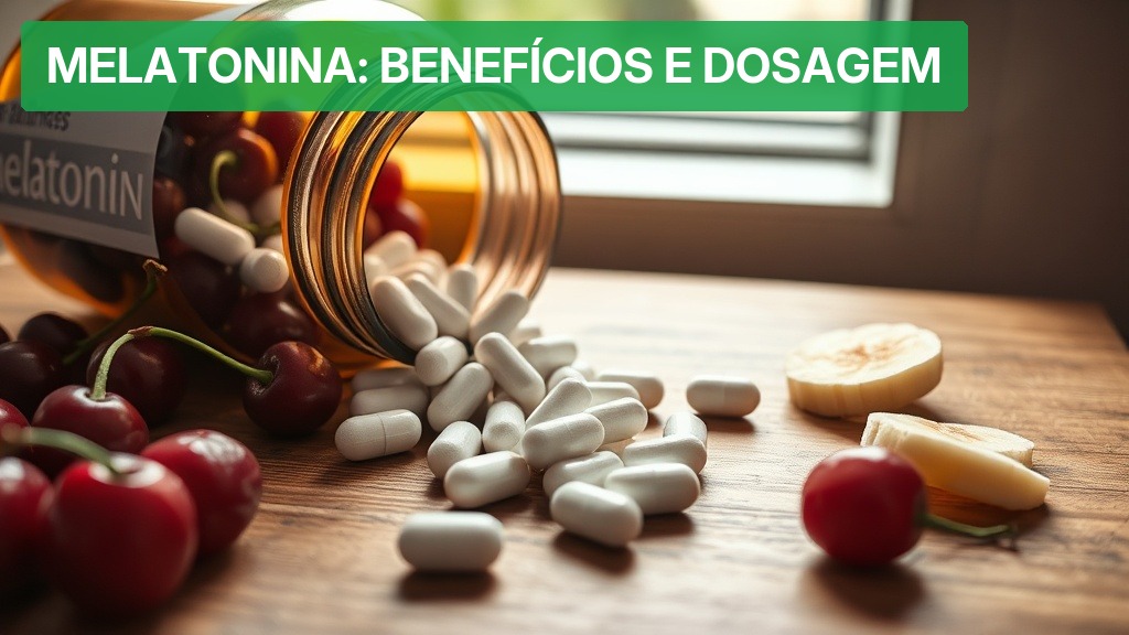 Melatonina: Benefícios e Dosagem [Definitivo 2026] — Nutricionando