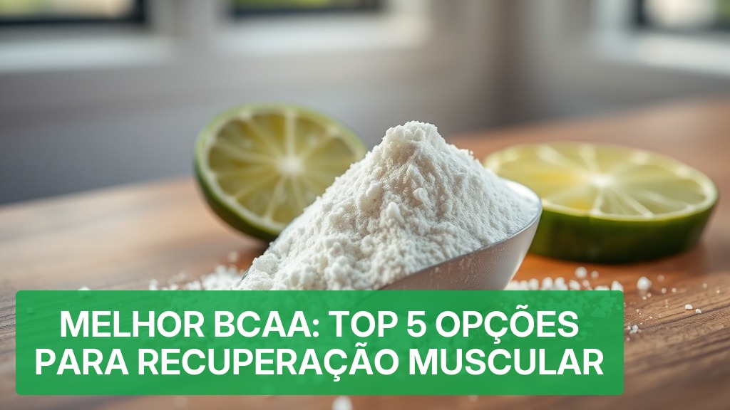 Melhor BCAA: Top 5 Opções para Recuperação Muscular (2026) — Nutricionando