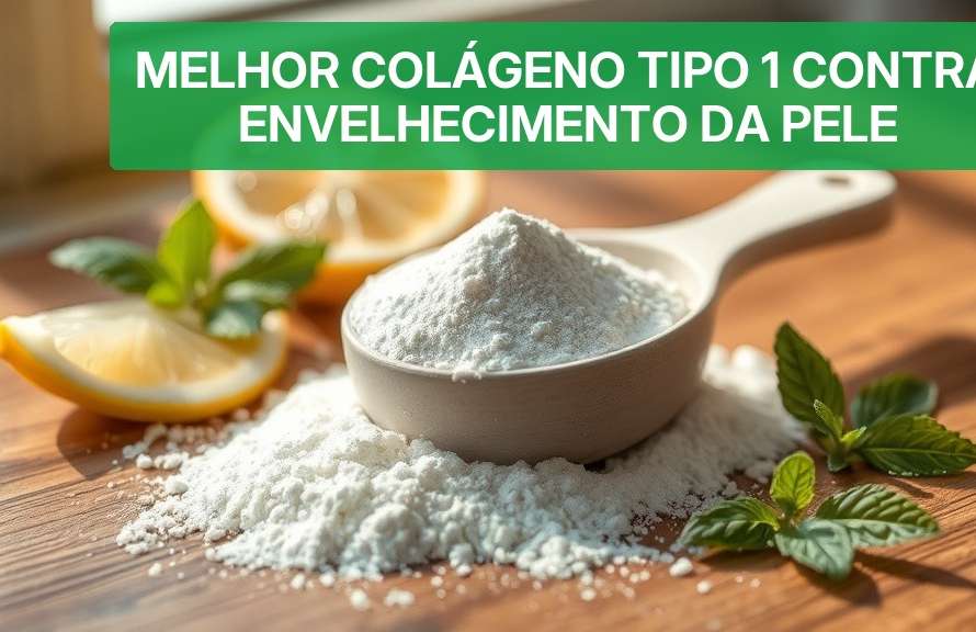 Melhor Colágeno Tipo 1 Contra Envelhecimento da Pele [2026] — Nutricionando