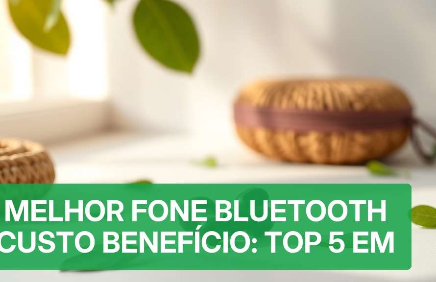 Melhor Fone Bluetooth Custo Benefício: Top 5 em 2026 [Guia] — Nutricionando