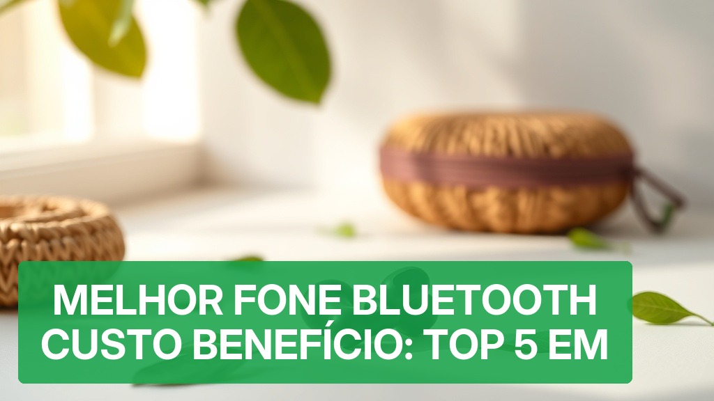 Melhor Fone Bluetooth Custo Benefício: Top 5 em 2026 [Guia] — Nutricionando