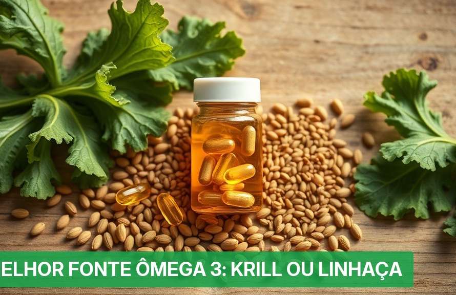 Melhor Fonte Ômega 3: Krill ou Linhaça? [2026] — Nutricionando