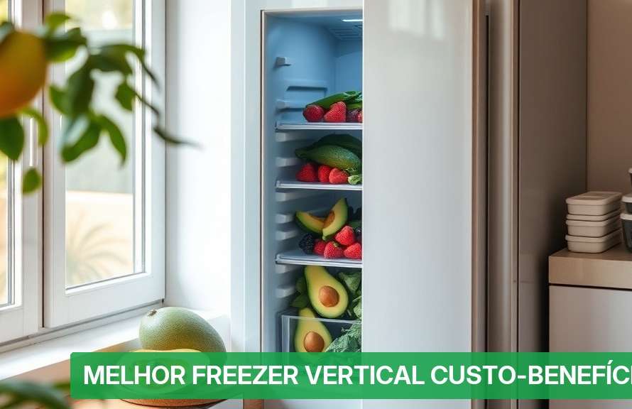 Melhor Freezer Vertical Custo-Benefício [2026] — Nutricionando