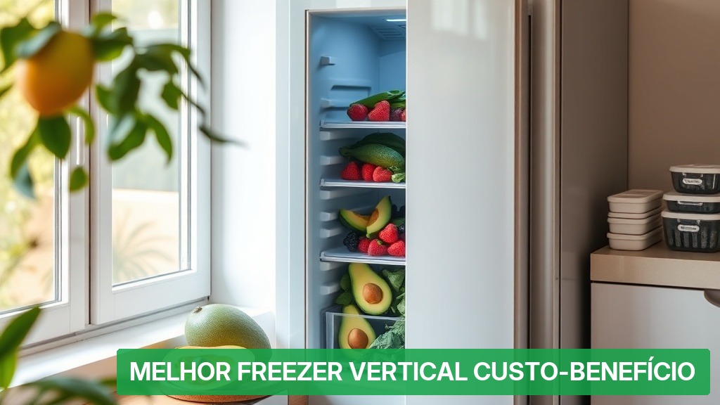 Melhor Freezer Vertical Custo-Benefício [2026] — Nutricionando