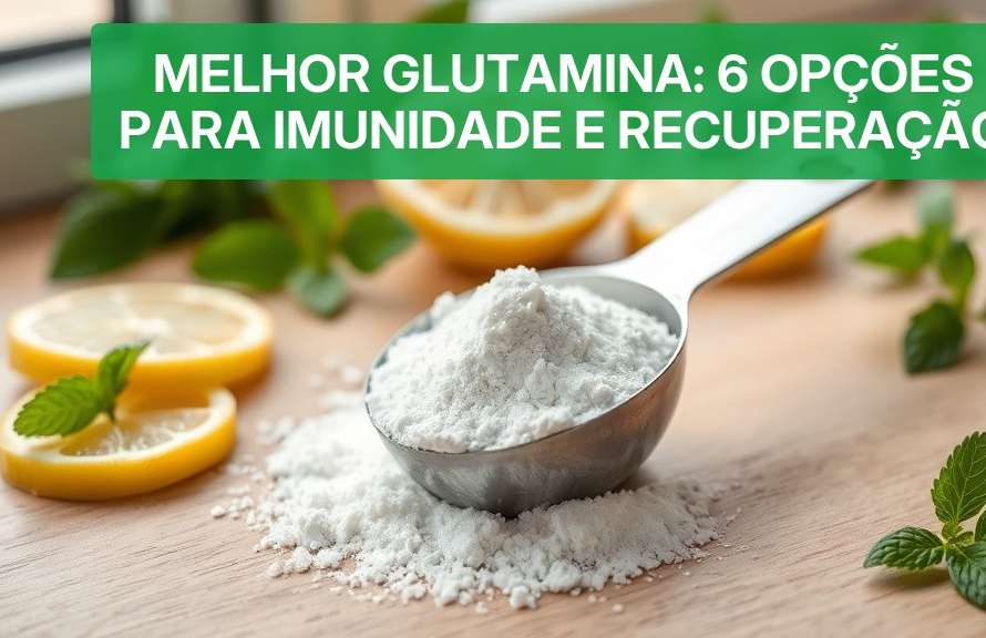 Melhor Glutamina: 6 Opções para Imunidade e Recuperação (2026) — Nutricionando