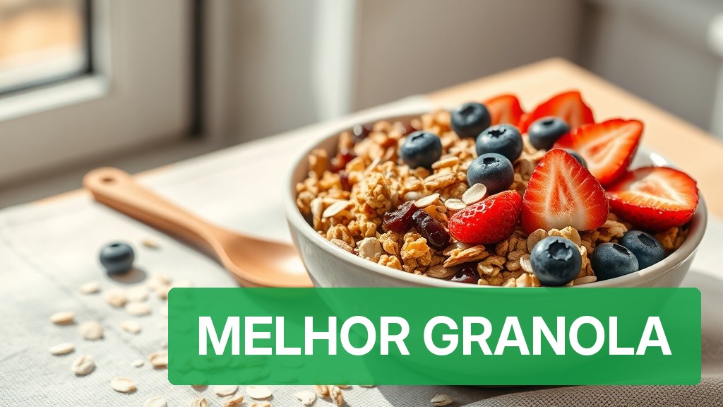 Melhor Granola [Guia Sabores 2026] — Nutricionando