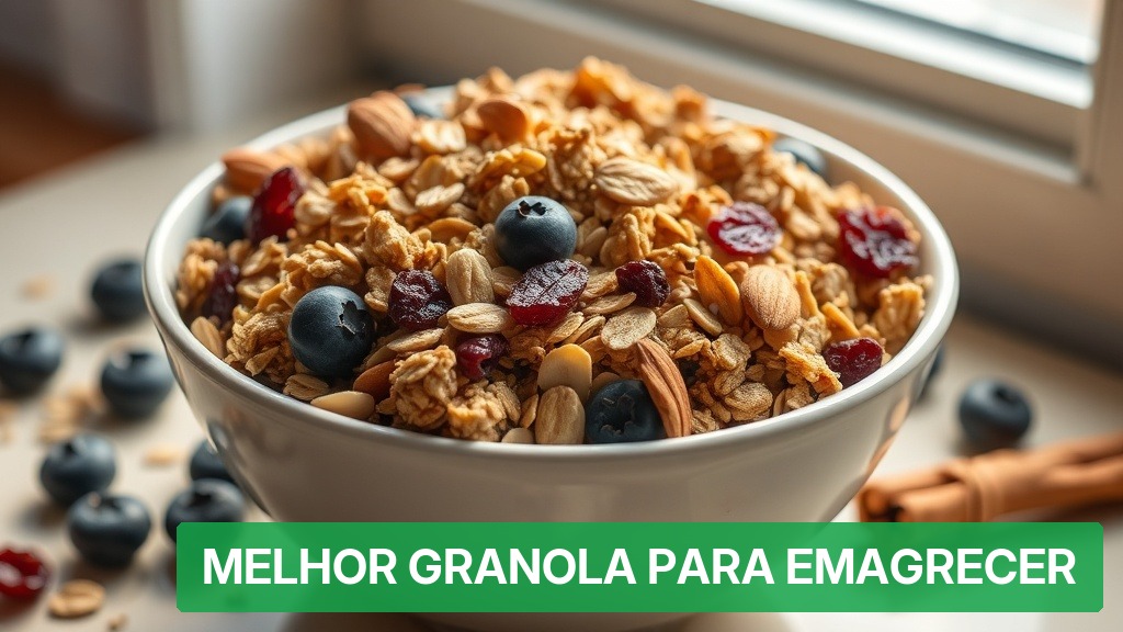 Melhor Granola para Emagrecer 2026 [Baixa Caloria] — Nutricionando