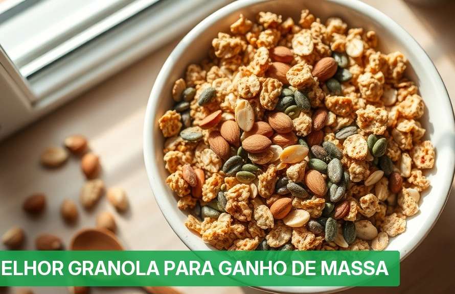 Melhor Granola para Ganho de Massa [2026 Alta Proteína] — Nutricionando