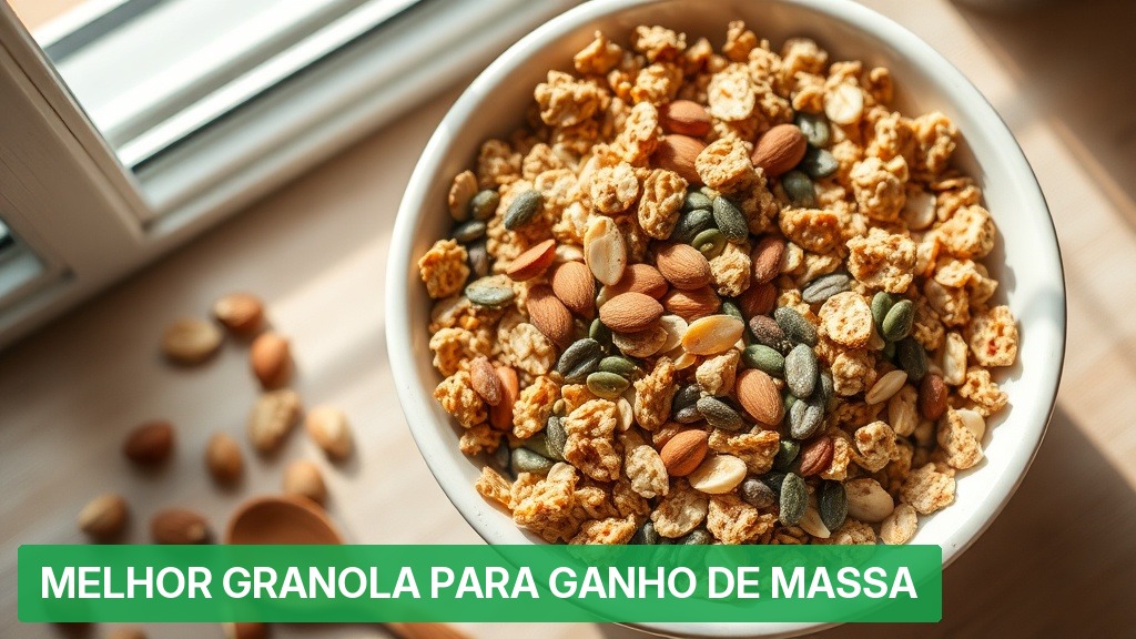 Melhor Granola para Ganho de Massa [2026 Alta Proteína] — Nutricionando