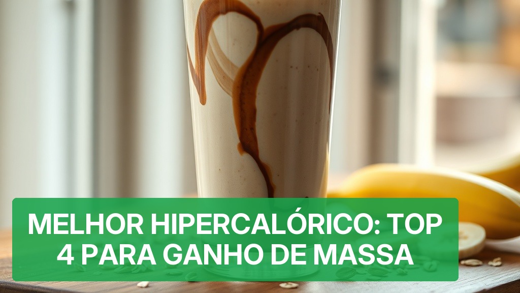 Melhor Hipercalórico: Top 4 para Ganho de Massa [2026] — Nutricionando
