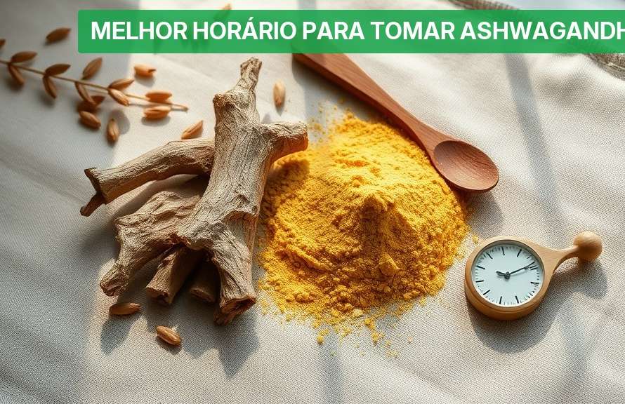 Melhor Horário para Tomar Ashwagandha [Dicas 2026] — Nutricionando
