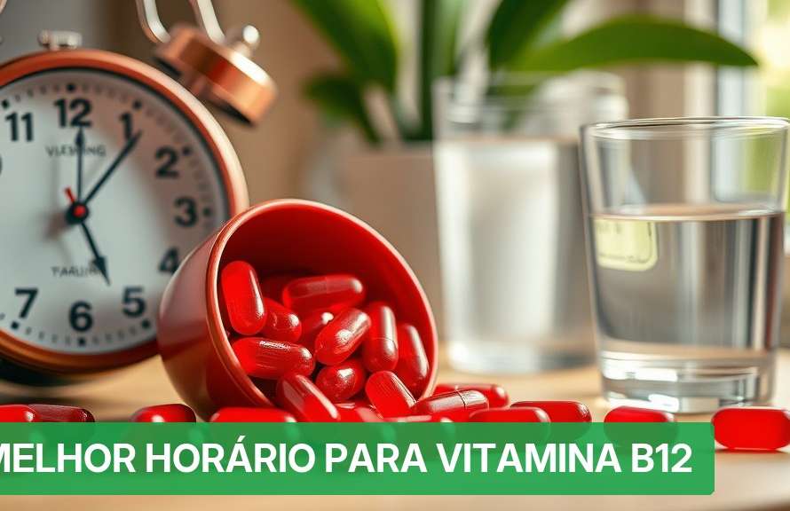 Melhor Horário para Vitamina B12 [Dicas 2026] — Nutricionando