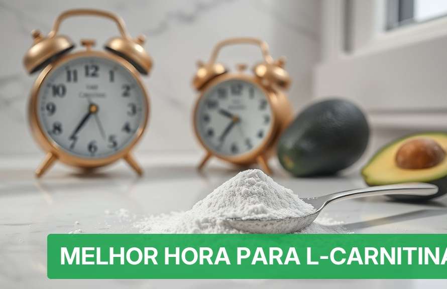 Melhor Hora para L-Carnitina [Queima Gordura 2026] — Nutricionando