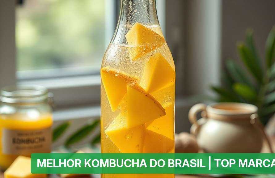 Melhor Kombucha do Brasil [Guia 2026] | Top Marcas — Nutricionando