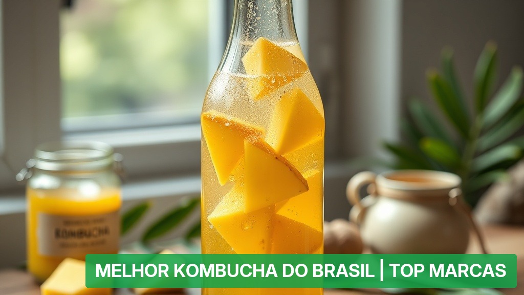 Melhor Kombucha do Brasil [Guia 2026] | Top Marcas — Nutricionando