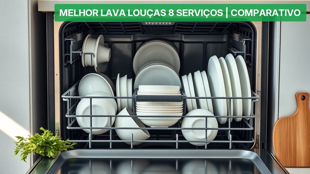 Melhor Lava Louças 8 Serviços (2026) | Comparativo Completo — Nutricionando