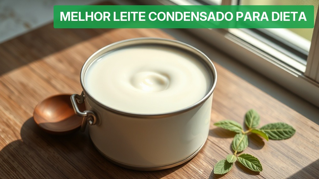Melhor Leite Condensado para Dieta [Baixo Açúcar] 2026 — Nutricionando