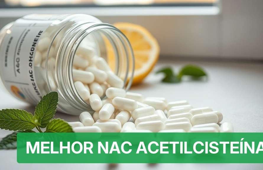 Melhor NAC Acetilcisteína [Guia Completo 2026] — Nutricionando