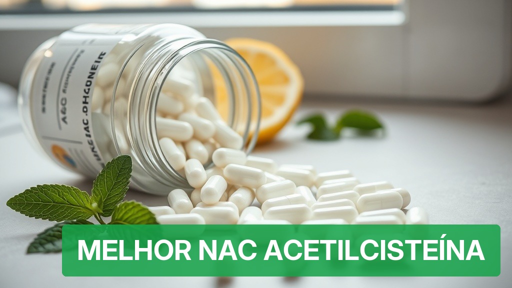 Melhor NAC Acetilcisteína [Guia Completo 2026] — Nutricionando