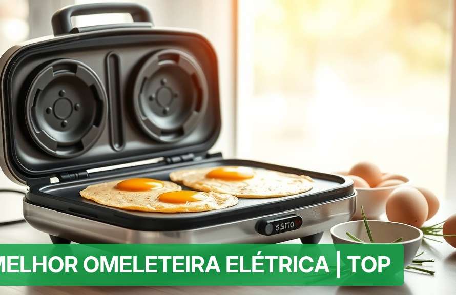 Melhor Omeleteira Elétrica [Rápida e Fácil] | Top 2026 — Nutricionando