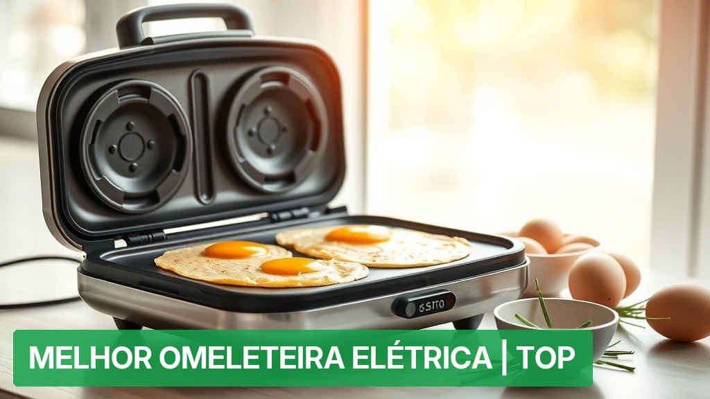Melhor Omeleteira Elétrica [Rápida e Fácil] | Top 2026 — Nutricionando