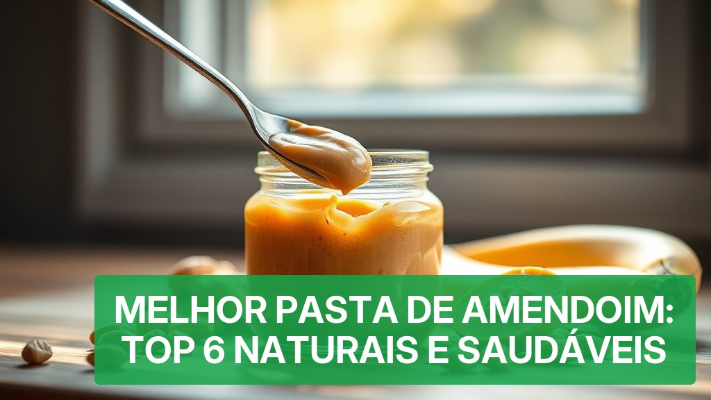 Melhor Pasta de Amendoim: Top 6 Naturais e Saudáveis (2026) — Nutricionando