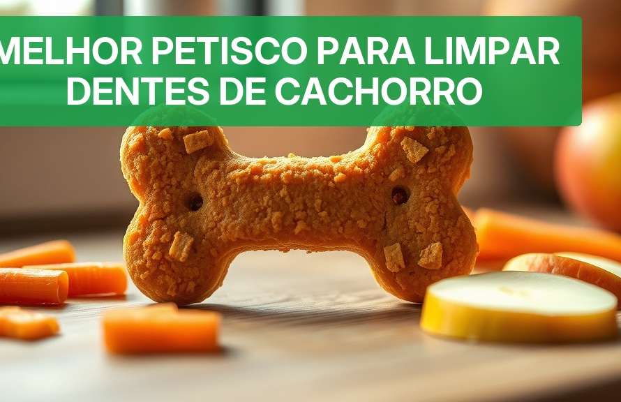 Melhor Petisco para Limpar Dentes de Cachorro [Vegano] 2026 — Nutricionando