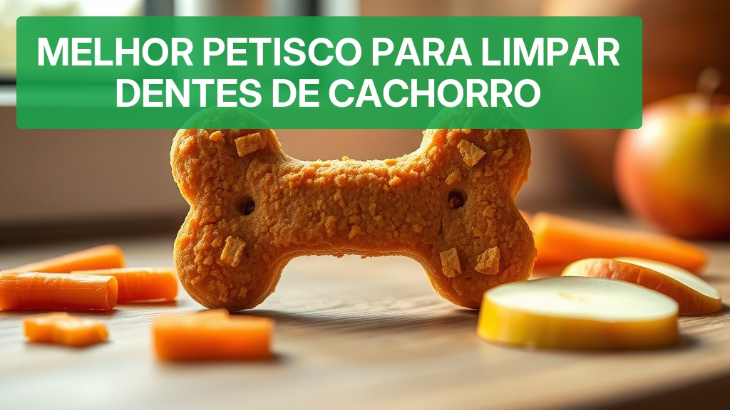 Melhor Petisco para Limpar Dentes de Cachorro [Vegano] 2026 — Nutricionando