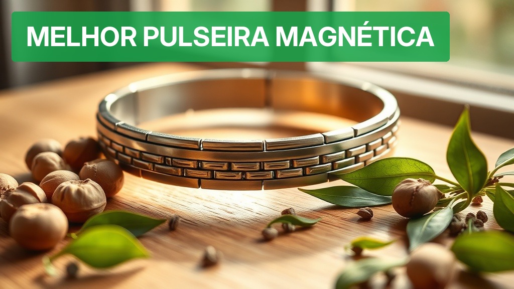Melhor Pulseira Magnética [Guia Benefícios 2026] — Nutricionando