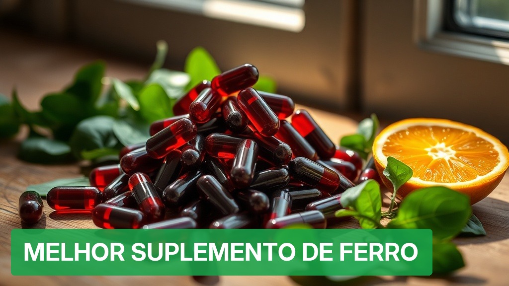 Melhor Suplemento de Ferro [Alta Absorção 2026] — Nutricionando