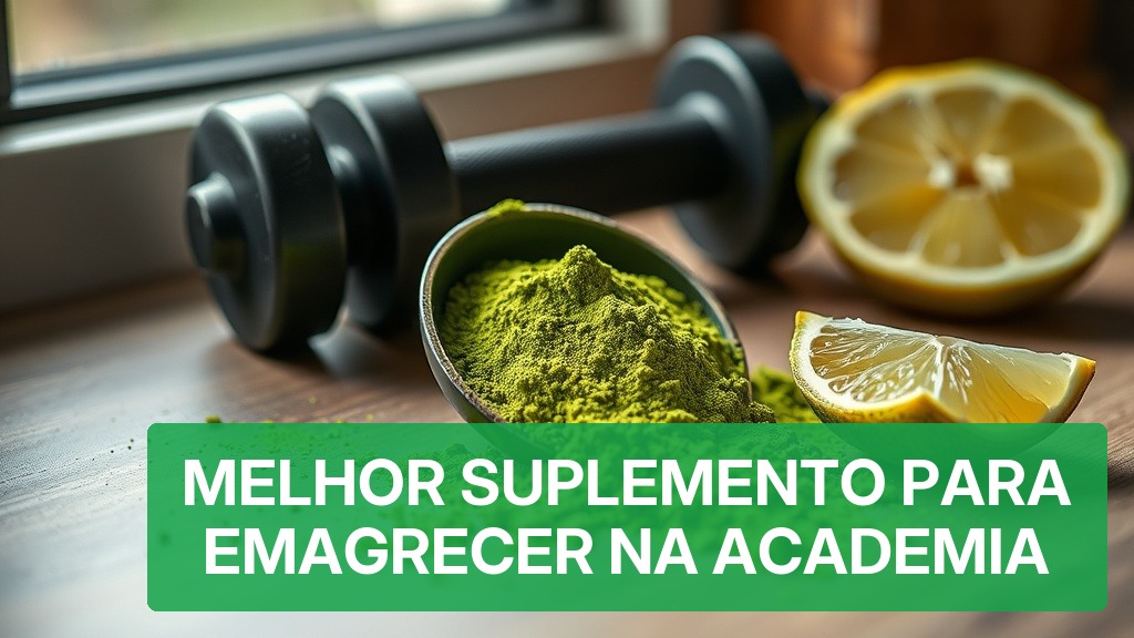 Melhor Suplemento para Emagrecer na Academia [Eficaz] 2026 — Nutricionando