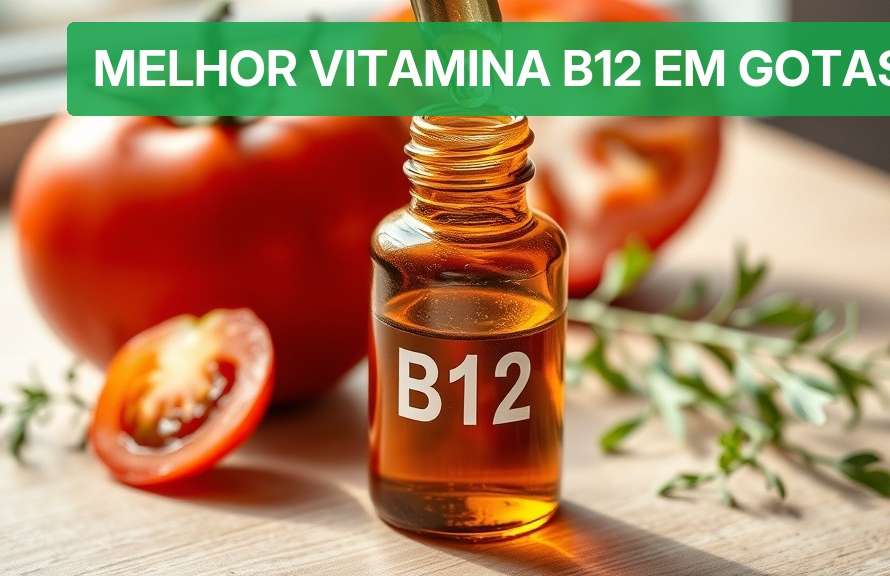 Melhor Vitamina B12 em Gotas [Top Escolhas 2026] — Nutricionando