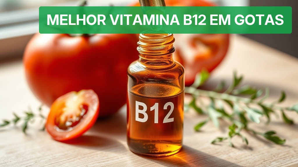 Melhor Vitamina B12 em Gotas [Top Escolhas 2026] — Nutricionando