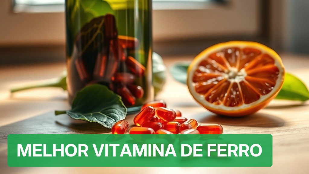 Melhor Vitamina de Ferro [Definitiva 2026] — Nutricionando