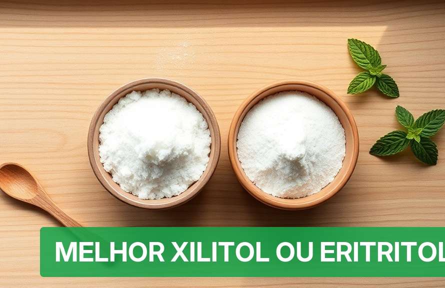 Melhor Xilitol ou Eritritol [Comparativo 2026] — Nutricionando