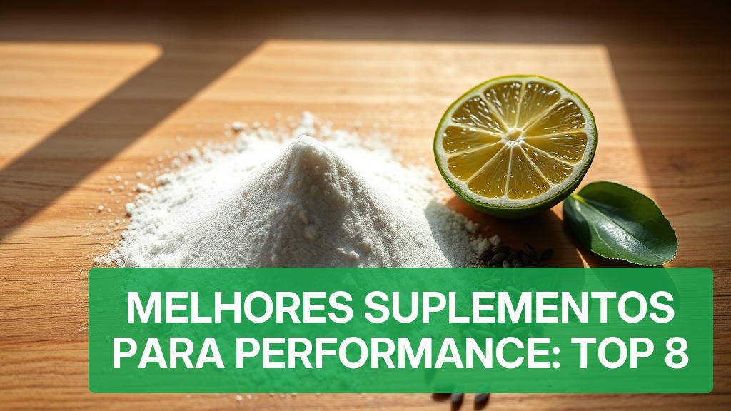 Melhores Suplementos para Performance: Top 8 [2026] — Nutricionando