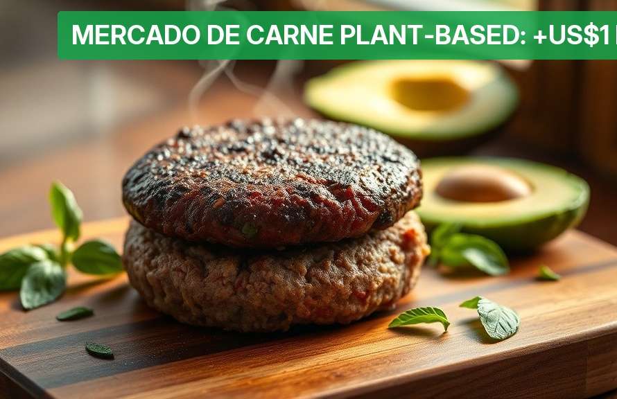 Mercado de Carne Plant-Based: +US$1 Bi [Tendências 2026] — Nutricionando
