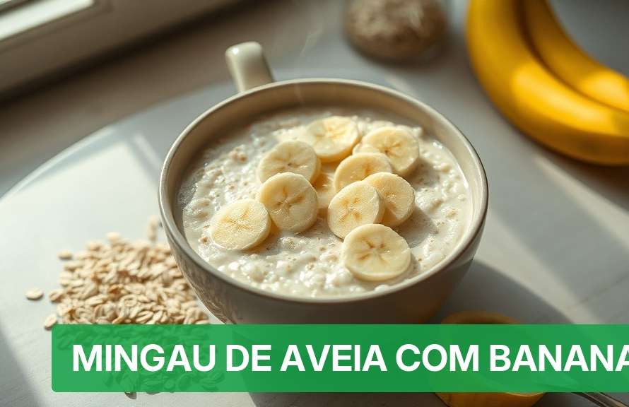 Mingau de Aveia com Banana [Receita Saudável] — Nutricionando