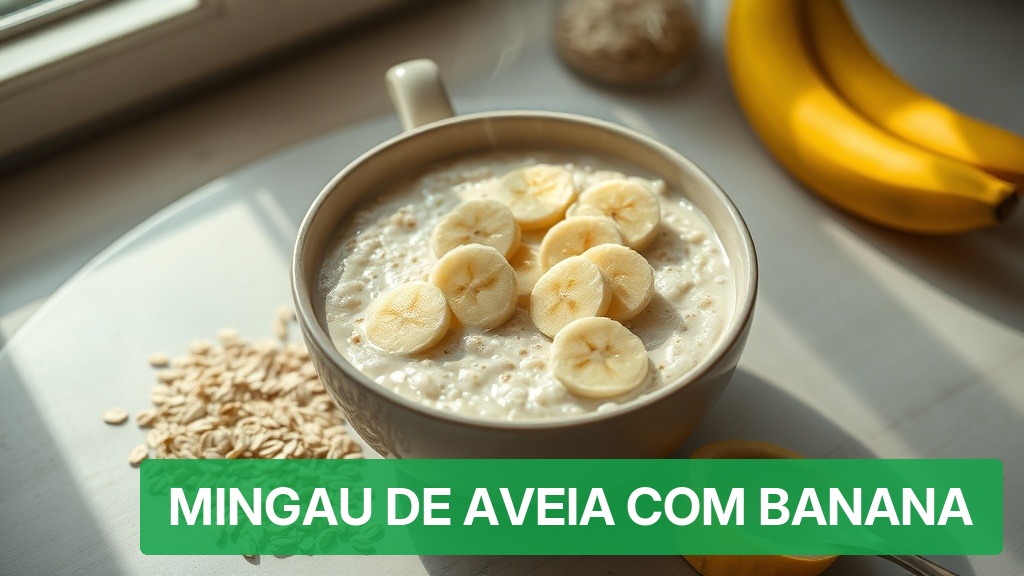 Mingau de Aveia com Banana [Receita Saudável] — Nutricionando