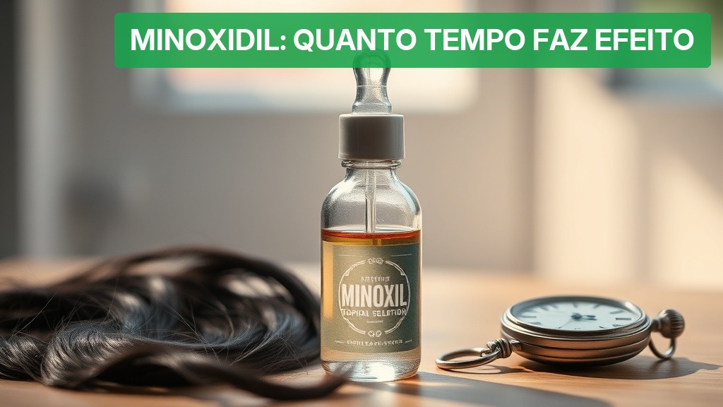 Minoxidil: Quanto Tempo Faz Efeito? [2026] — Nutricionando