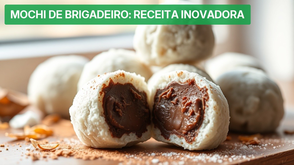Mochi de Brigadeiro: Receita Inovadora [2026] — Nutricionando