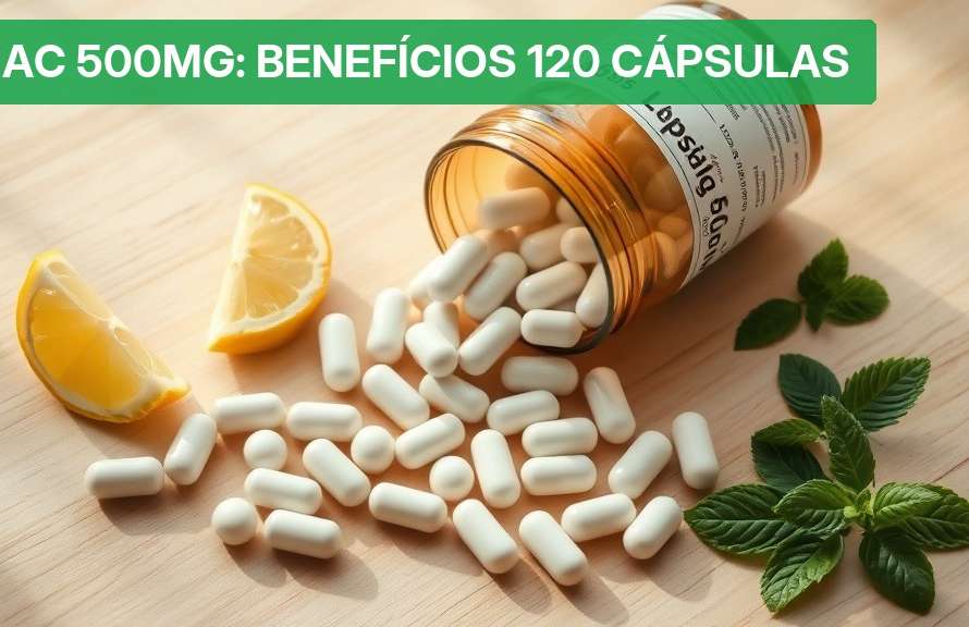 NAC 500mg: Benefícios 120 Cápsulas [Atualizado] — Nutricionando