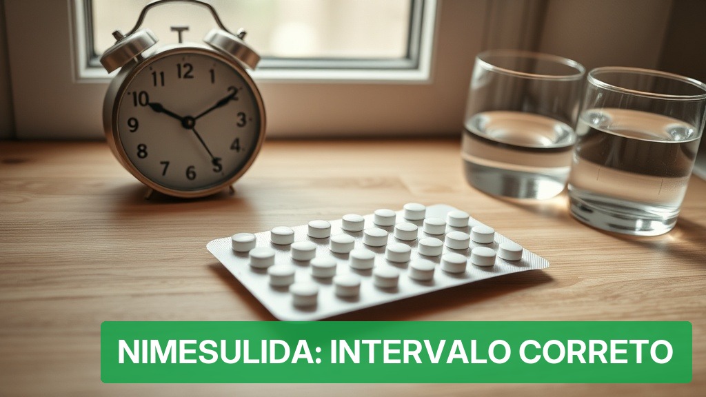 Nimesulida: Intervalo Correto [Cuidados 2026] — Nutricionando