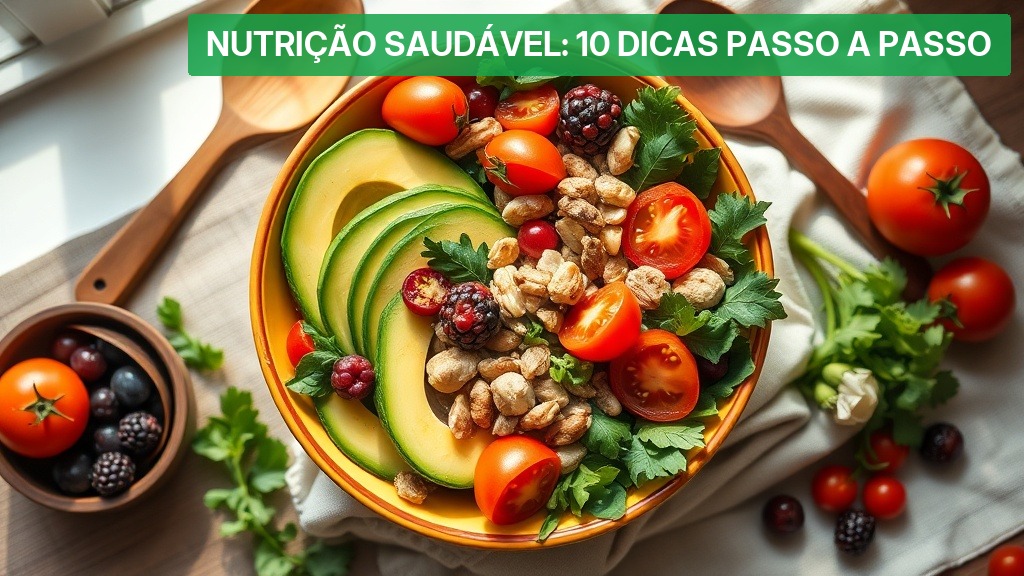 Nutrição Saudável: 10 Dicas Passo a Passo (2026) — Nutricionando