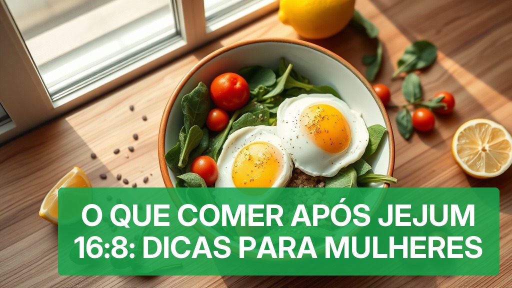 O Que Comer Após Jejum 16:8: Dicas para Mulheres (Atualizado) — Nutricionando