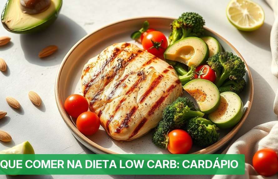 O Que Comer na Dieta Low Carb: Cardápio Completo [2026] — Nutricionando