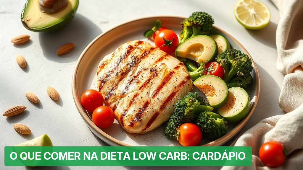 O Que Comer na Dieta Low Carb: Cardápio Completo [2026] — Nutricionando
