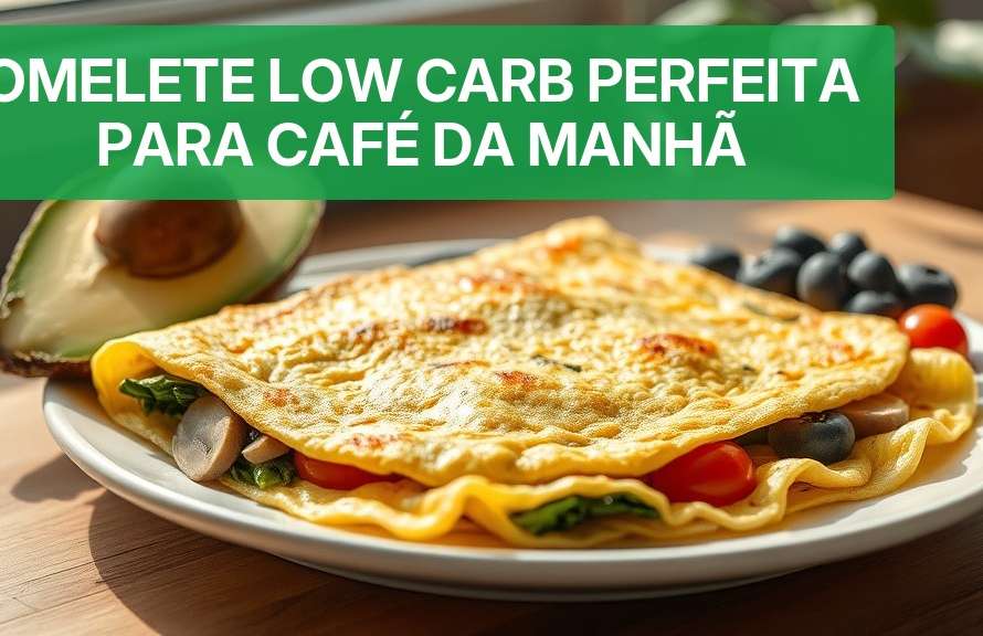 Omelete Low Carb Perfeita para Café da Manhã [Rápida] — Nutricionando